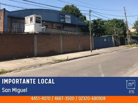 GalpÃ³n - Venta - Argentina, San Miguel - Pringles 105