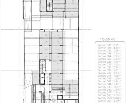 Cochera en venta cerca del Rio. En construcción. Balcarce 500