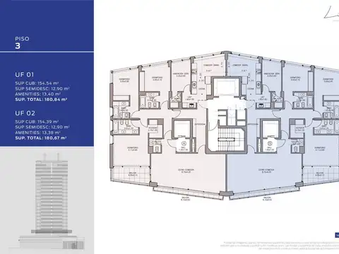 Departamento en Venta en Palermo, USD 831.864