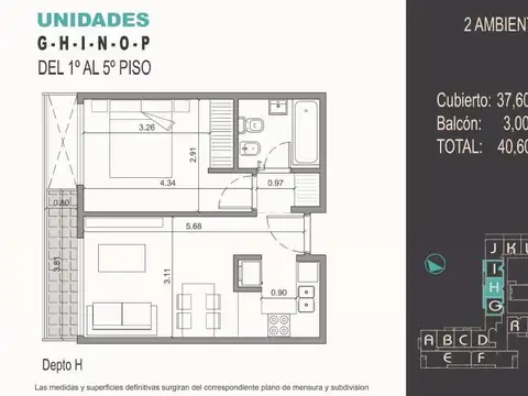 Departamento en Venta Apto profesional