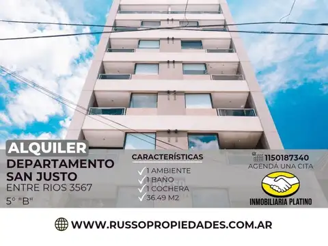 Alquiler monoambiente San Justo