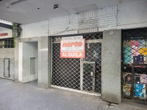 Local Comercial 26 m2 1 Cuadra Subte y Tren