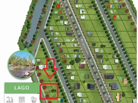 Terreno en Venta en Piñero, USD 44.000