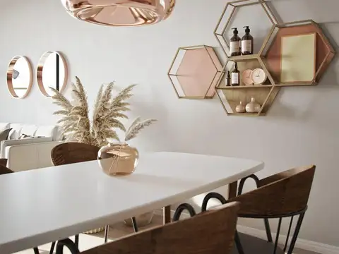 Departamento 4 ambientes con 2 baños