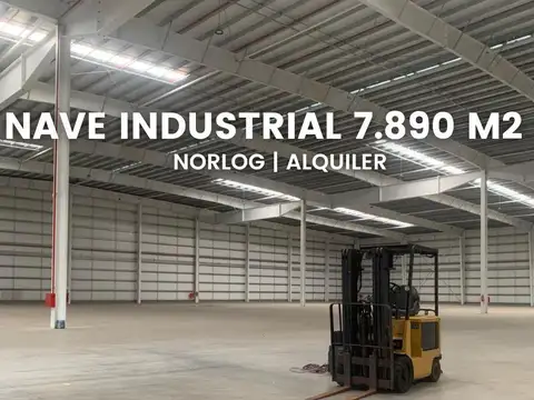 Nave industrial de 7.890 m2 en parque industrial Norlog, Benavidez