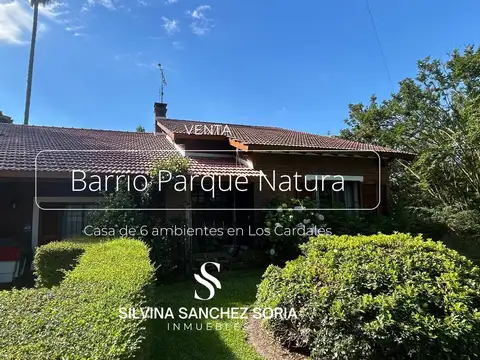 VENTA CASA 6 AMBIENTES EN BARRIO PARQUE NATURA, LOS CARDALES