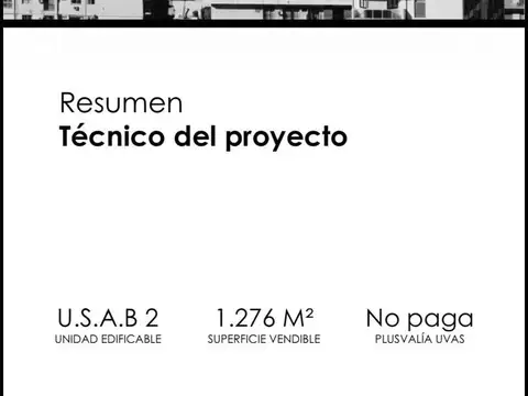 VENTA EXCELENTE LOTE para emprendimiento residencial por su ubicacion estrategica en Villa Urquiza
