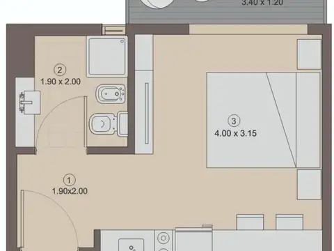 Departamento en Alquiler A Estrenar