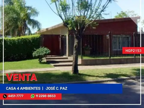 Casa - Venta - Argentina, José C Paz - Pueyrredon 100
