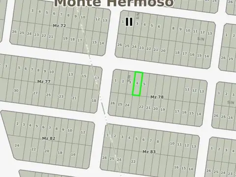 Terreno en Venta en Sauce Grande, USD 25.000