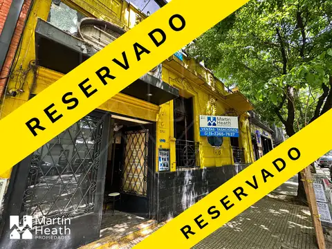 -RESERVADO- Excelente local en terreno propio de 12M de frente.