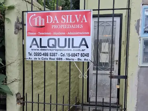 Departamento tipo casa en alquiler en Merlo Sur