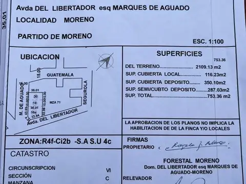 TERRENO COMERCIAL EN VENTA AV DEL LIBERTADOR