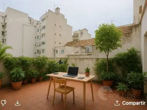 Oficina 3 ambientes con 2 baños