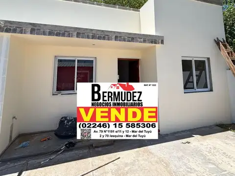 Chalet venta 3 amb en Mar del tuyu calle 7 entre 67 y 68