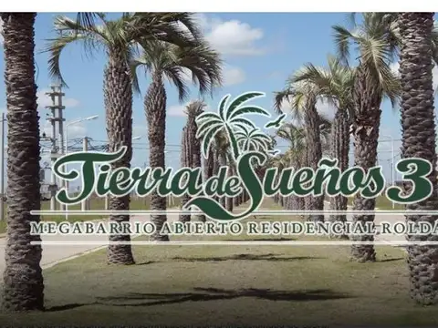 Tierra de sueños 3 (Roldán) - Terrenos desde 360mts2