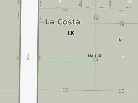 Terreno en Venta en Mar De Ajo, USD 18.800