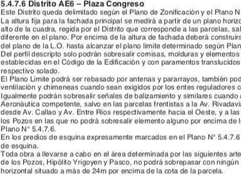 Terreno en Venta en Belgrano Chico, USD 800.000