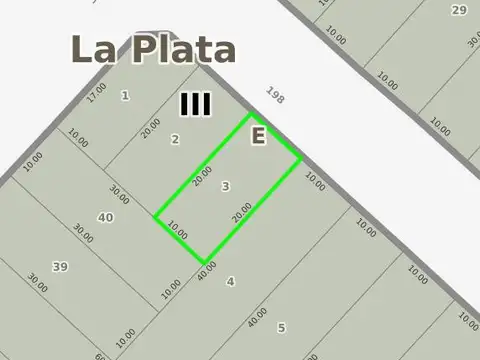 Terreno en Venta de 200,0 m2