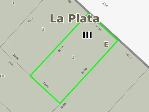 Terreno en Venta en Abasto, USD 22.000