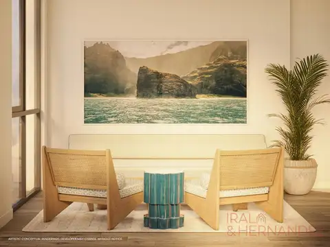 Departamento 3 ambientes con 2 baños