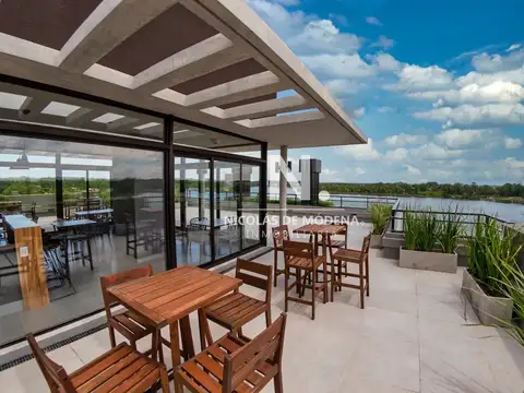 Apartamento 1 dormitorio con terraza y vista al lago En Ciudad de la costa,Canelones.