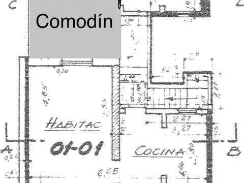 Casa- de pasillo- un dormitorio- más comodín- Echesortu -San Nicolás al 1200
