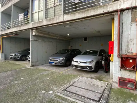 Cochera doble techada