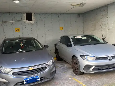 Cochera doble techada