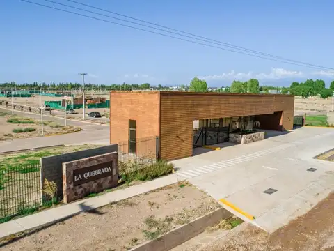 Bº La Quebrada. Calle Araoz - Ruta 100