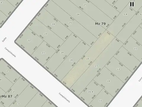 Casa 3 ambientes con 1 baño