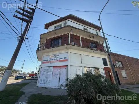VENTA LOCAL COMERCIAL CON GALPON SOBRE RUTA 8 CENTRO DE PILAR.