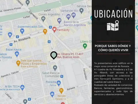 Departamento en Venta de 2 ambientes