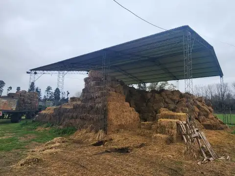 Fraccion Comercial 11306 m² s/ colectora Au 5 c/ mejoras - ALQUILADA c/ Renta - Lujan