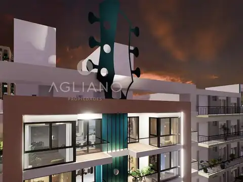 Departamento 2 ambientes con 1 baño