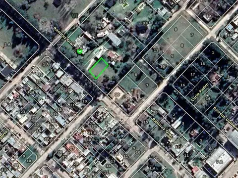 Terreno en Venta 18  mts Frente