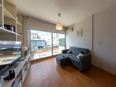 Departamento 2 ambientes con 2 baños