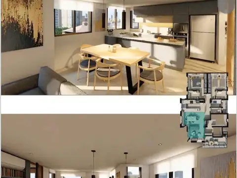 Departamento en Venta de 2 dormitorios
