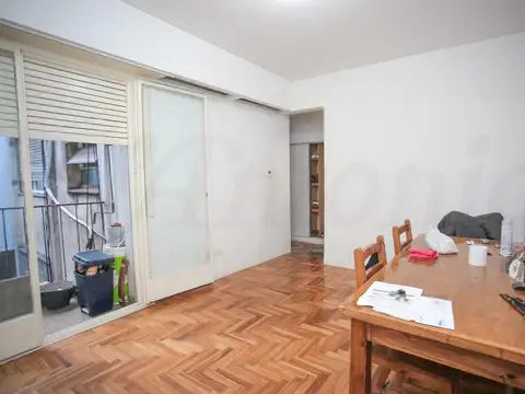 Departamento 2 ambientes con 1 baño