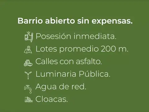 Lotes Financiados Barrio Parque Derqui, Entrega Inmediata