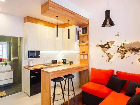 Departamento Monoambiente con 1 baño