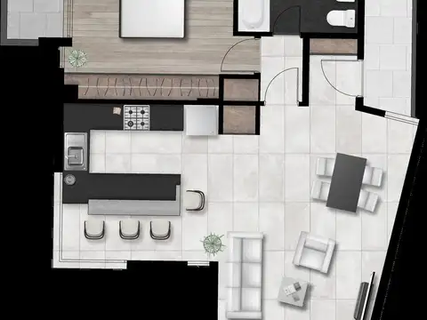 Departamento en Venta al Oeste