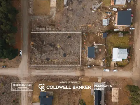 Venta de Terreno en Dina Huapi- 1464 m2