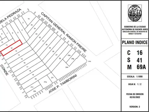 Lote venta - Excelente ubicación - 963m2 vendibles