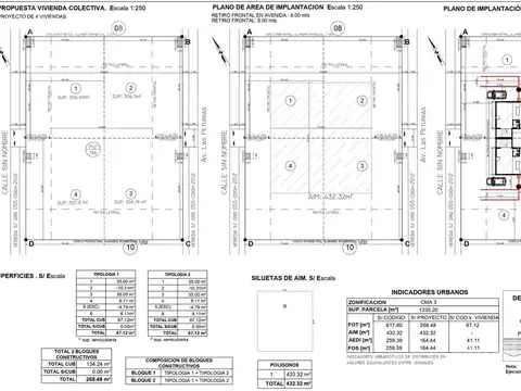 NOGALES Y PETUNIAS - LOTES EN PH - ( 294 m2 - 312 m2)