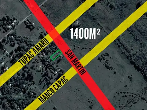 Terreno en venta - 1400Mts2 - Punta Indio