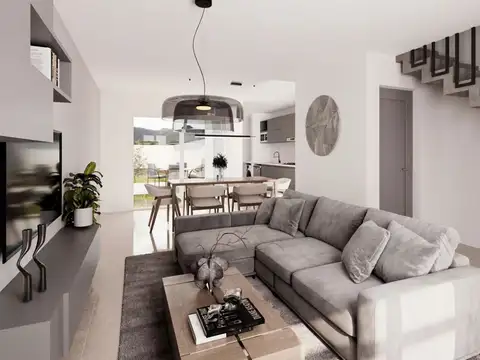 Casa 4 ambientes con 2 baños