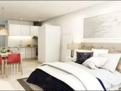 Departamento 2 ambientes con 1 baño