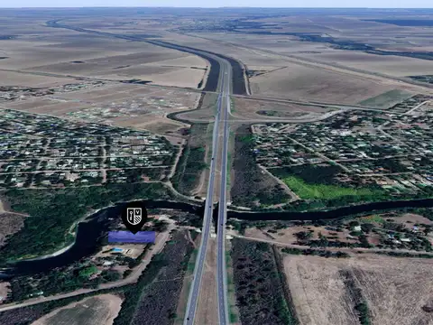 Terreno de 1355m² sobre el río Carcaraña en Villa La Ribera