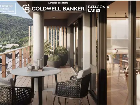 VENTA Departamento 1 habitación 58 m2 con balcón PRIMER PISO/ UF 12 Ruka 11, San Martín de los Andes